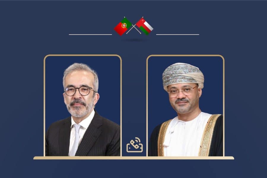 معالي السيد وزير الخارجية يبحث آفاق التعاون مع نظيره البرتغالي