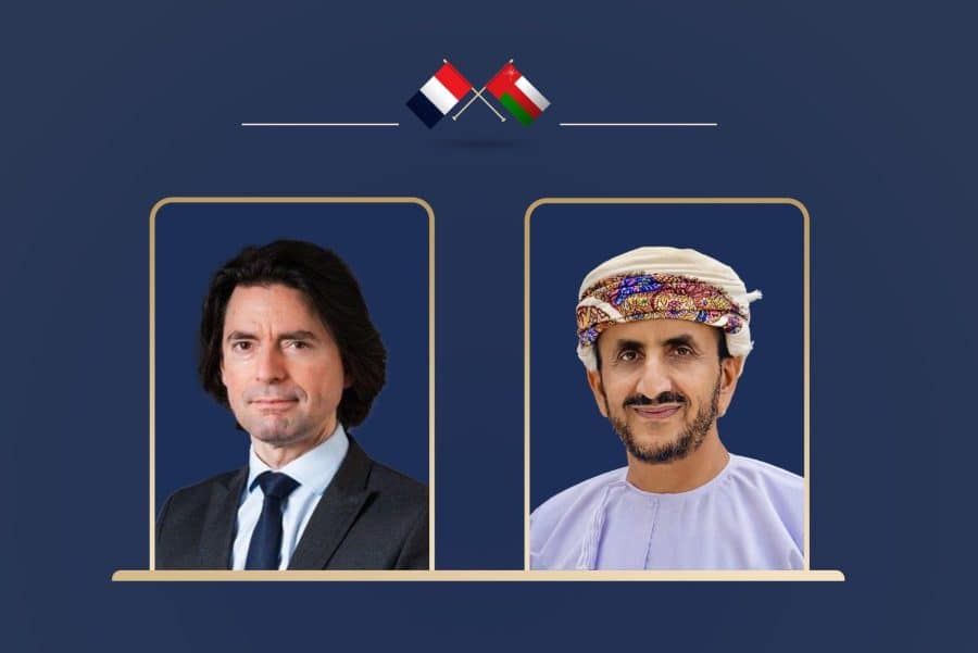 وكيل الوزارة للشؤون السياسية يتلقى اتصالا من نائب وزير الجيوش الفرنسي