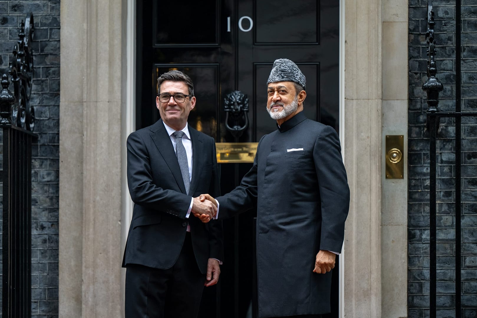 His Majesty and UK Prime Minister hold bilateral Meeting and expanded talks