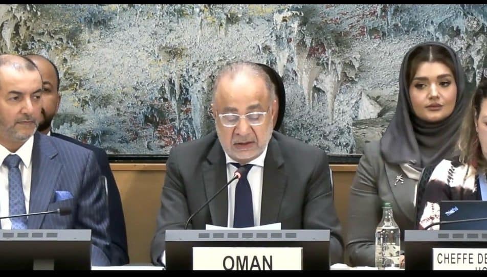 جنيف: سلطنة عُمان تؤكد اهتمامها البالغ بحقوق الإنسان وحرياته