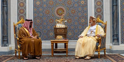 جلالة السُّلطان يستقبل نائب حاكم أبوظبي مستشار الأمن الوطني الإماراتي