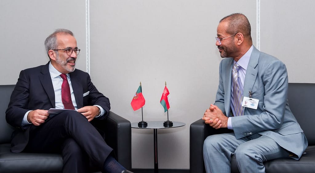 Sayyid Badr meets Portuguese Foreign Minister