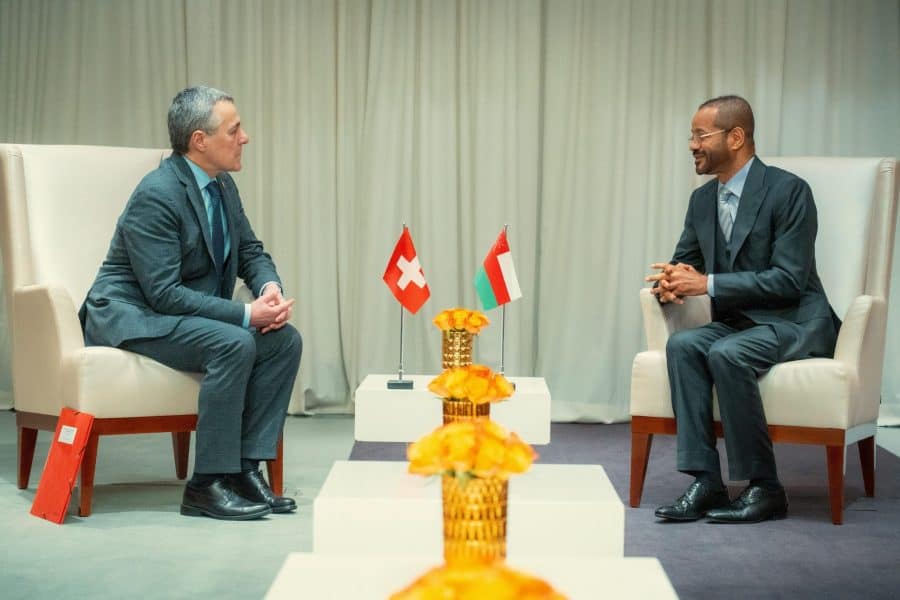 Minister meets with Swiss Head of the Federal Department of Foreign Affairs