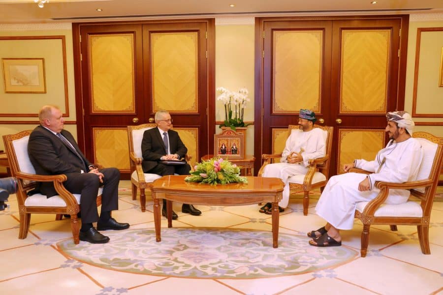 معالي السيد وزير الخارجية يستقبل نائب وزير الخارجية الروسي