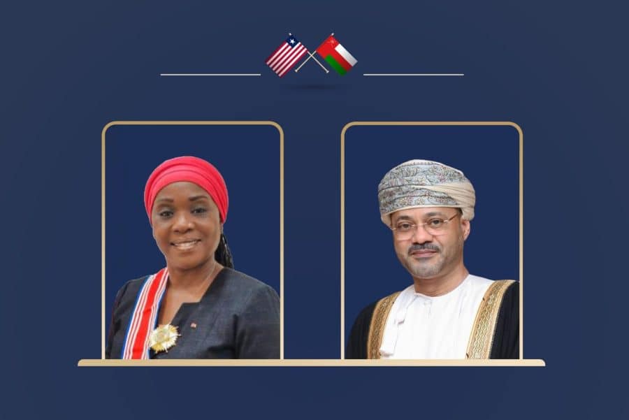Minister in a phone call with Liberian counterpart