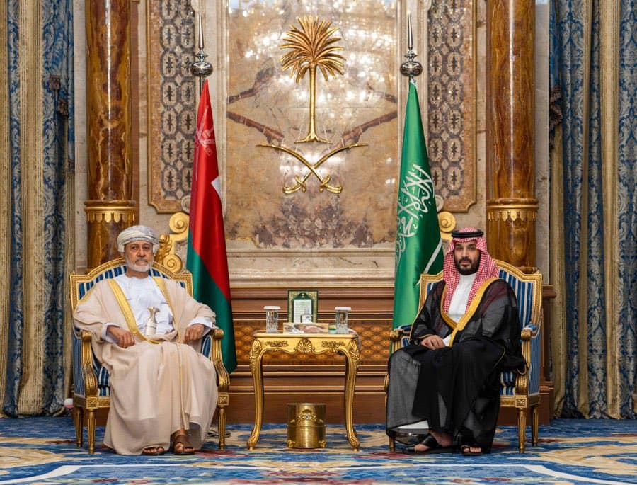 جلالة السلطان المعظم يقوم بزيارة أخوية خاصة للمملكة العربية السعودية