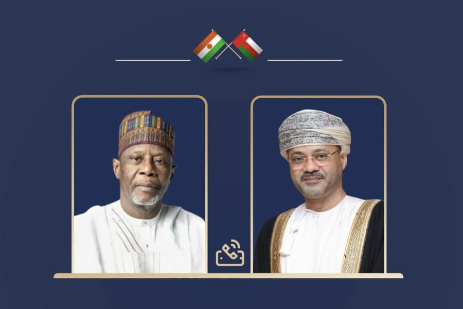 معالي السيد وزير الخارجية يتلقى اتصالا هاتفيا من وزير خارجية النيجر