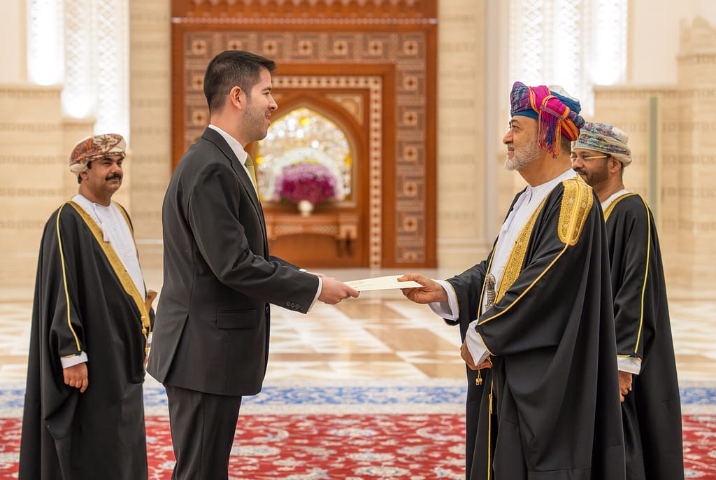 جلالة السُّلطان يتقبّل أوراق اعتماد عددٍ من السّفراء