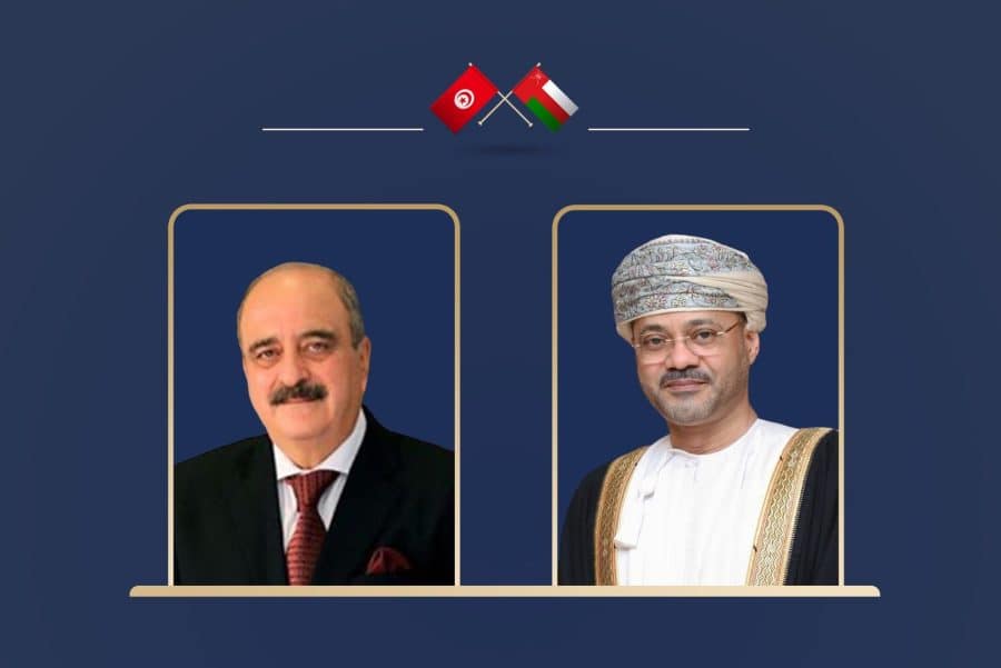 معالي السيد وزير الخارجية يبحث المستجدات الإقليمية مع نظيره التونسي