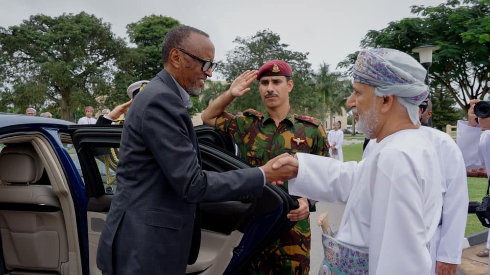 Rwandan President Visits Al Luban Land Museum and Razat Farm