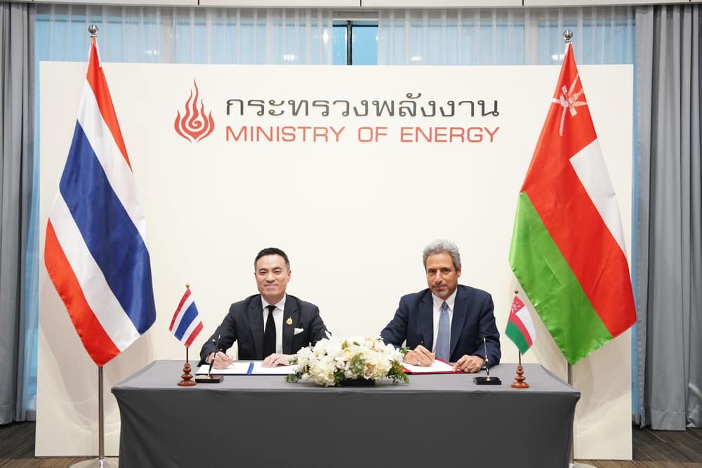 Oman and Thailand sign energy cooperation agreement