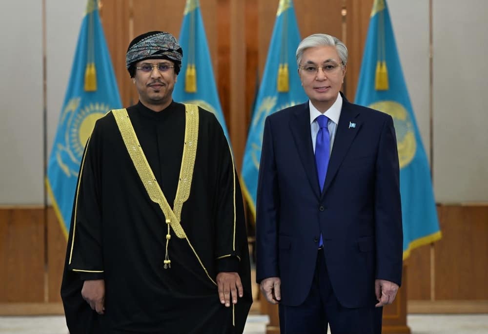 Ambassador of the Sultanate of Oman to the Republic of Kazakhstan delivers his credentials