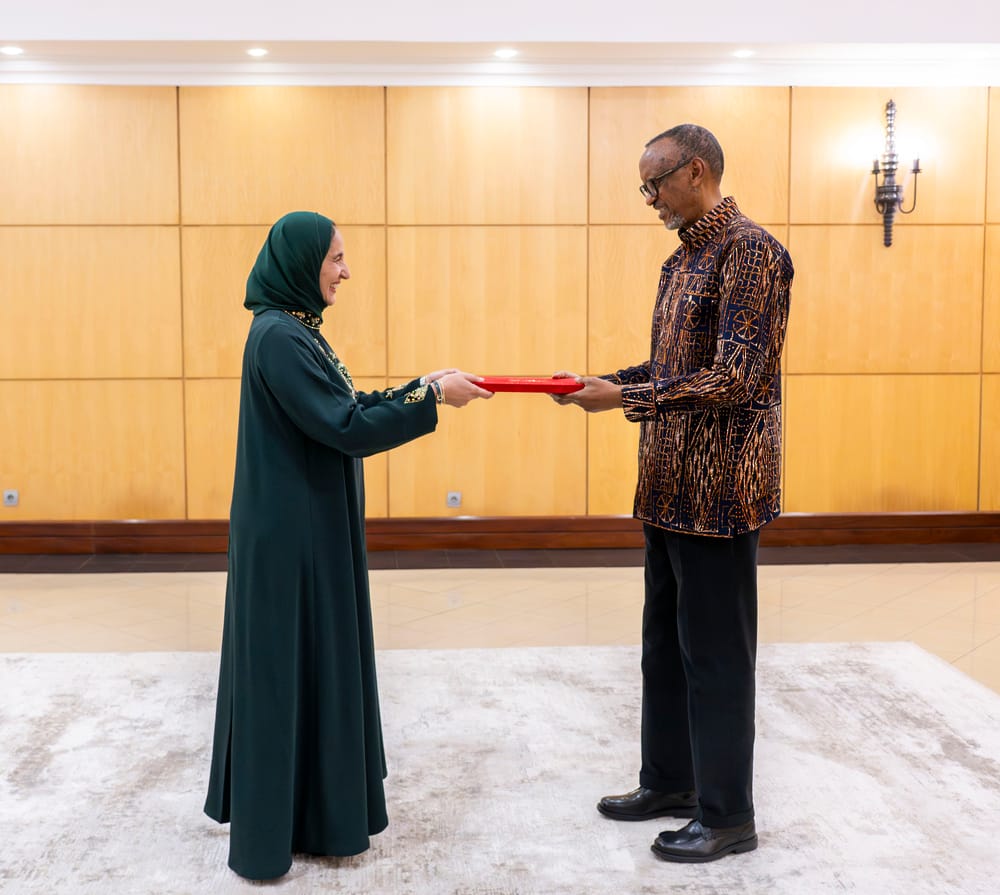 Rwanda: Ambassador presents credentials to the President