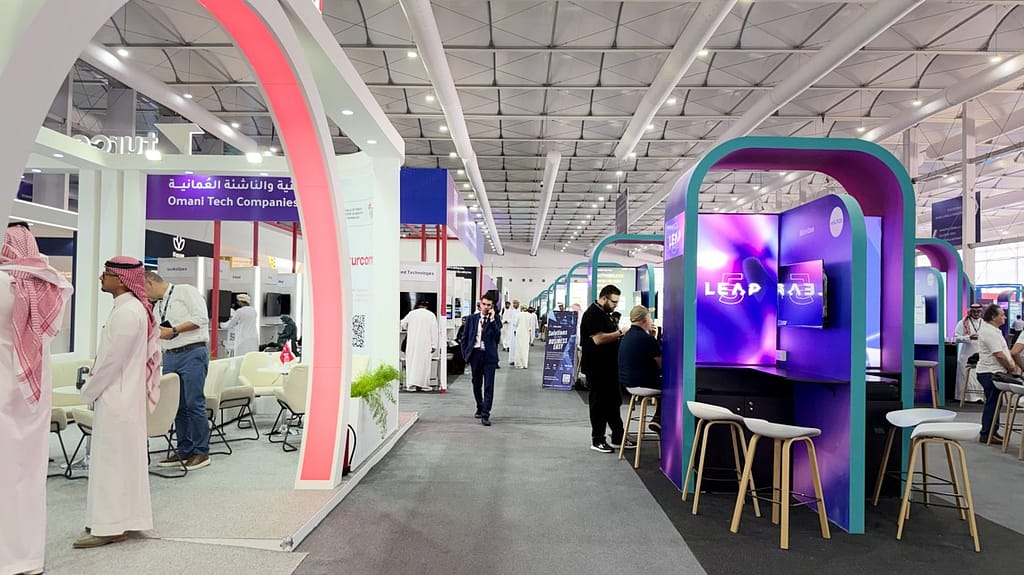 Omani technology companies at LEAP 2026 in Saudi Arabia