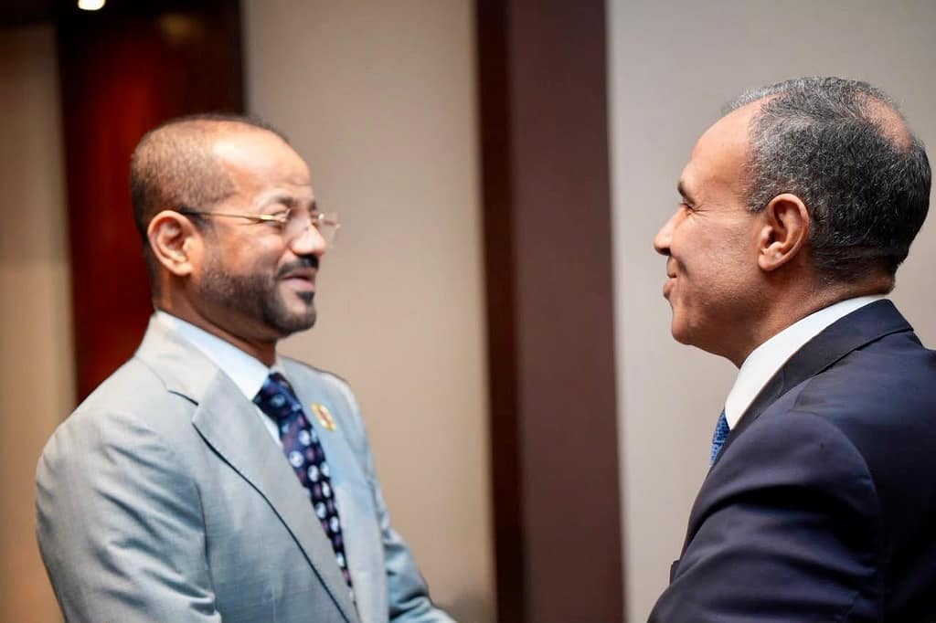 معالي السيد وزير الخارجية يلتقي نظيره المصري في مانيلا