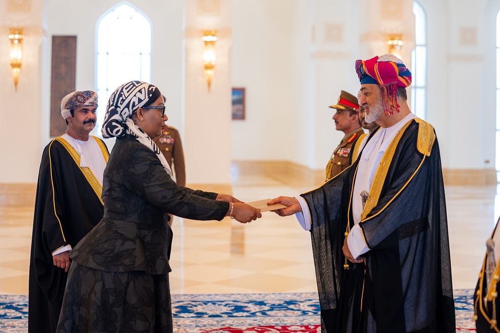 Sultan Receives Nine Ambassadors