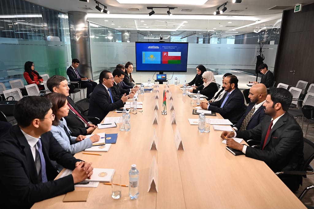 Oman and Kazakhstan in political consultations