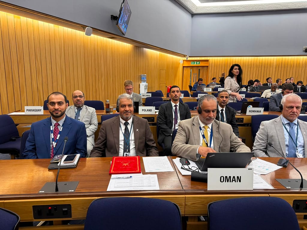 Oman in meeting with International Maritime Organization