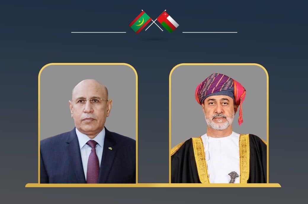 جلالة السلطان المعظم يبعث رسالة خطية إلى الرئيس الموريتاني