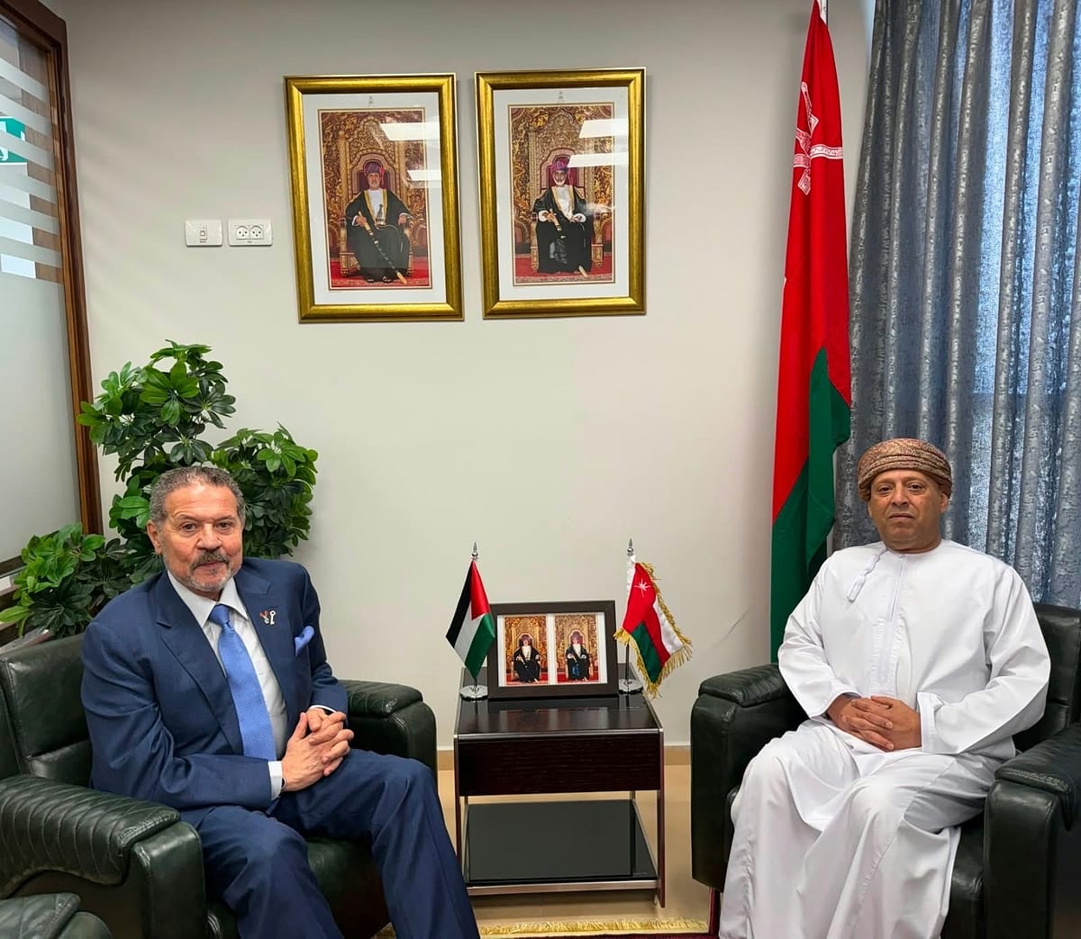 Palestine: Ambassador receives Fatah Central Committee member