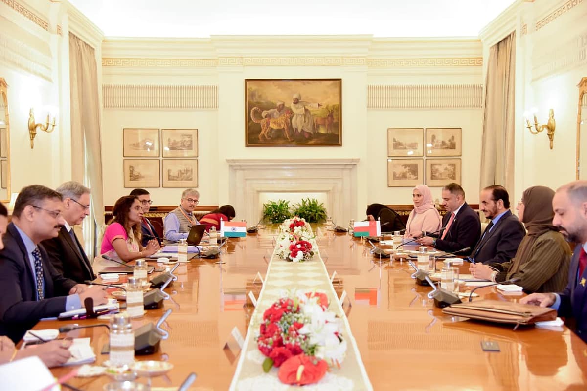 Oman and India hold strategic talks