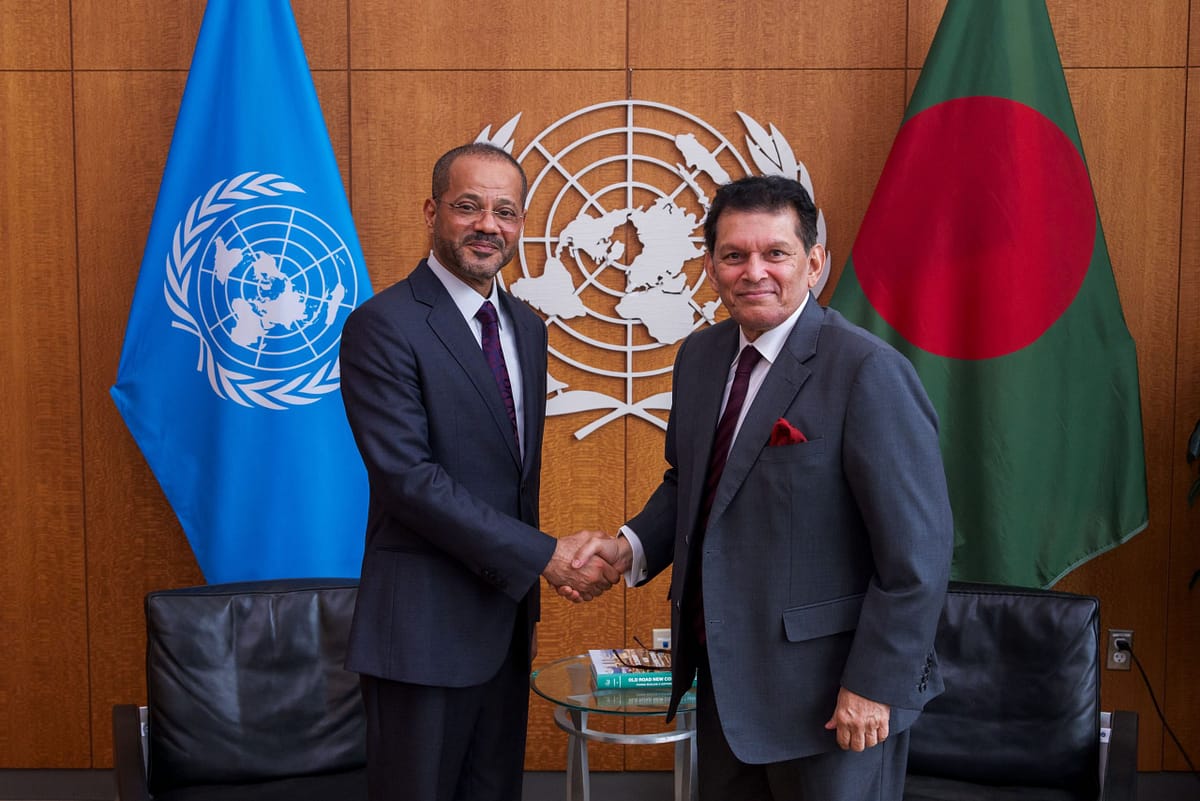 Minister meets President of UN General Assembly