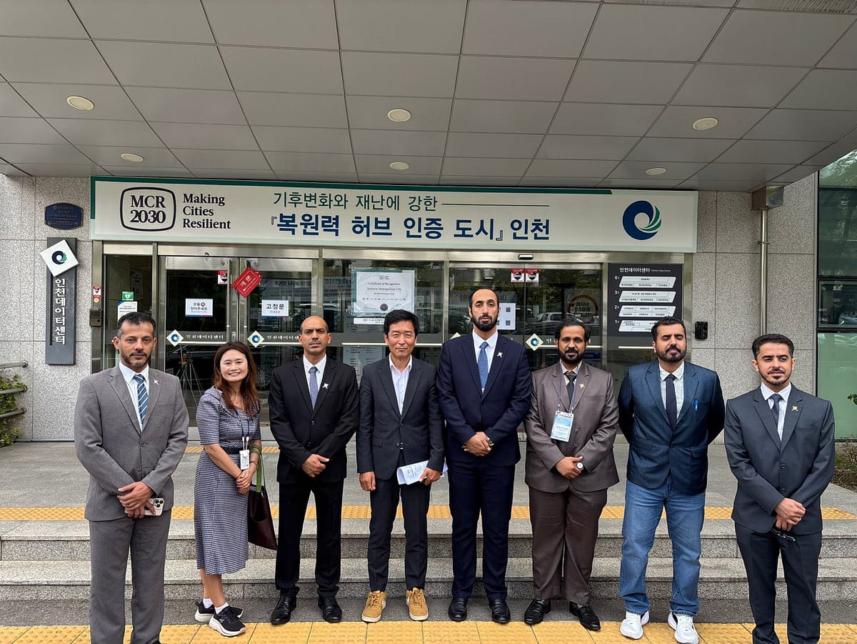 Korea: Embassy receives delegation attending Resilience Leaders Forum