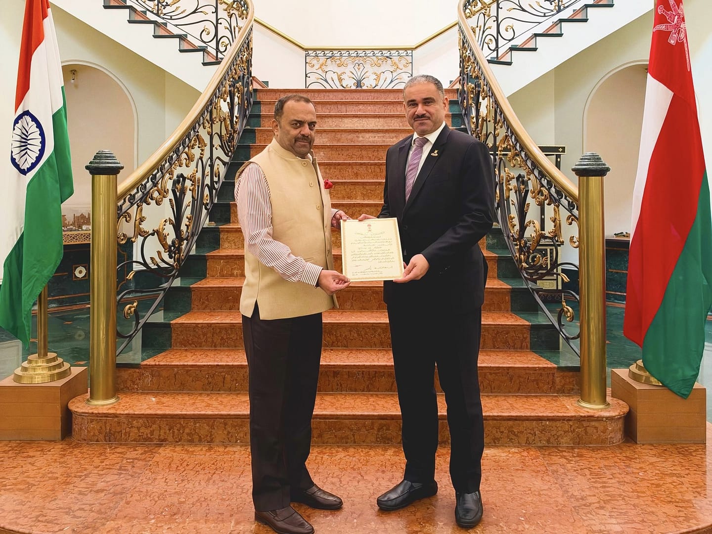 Oman Grants Honorary Consul Commission in Kerala