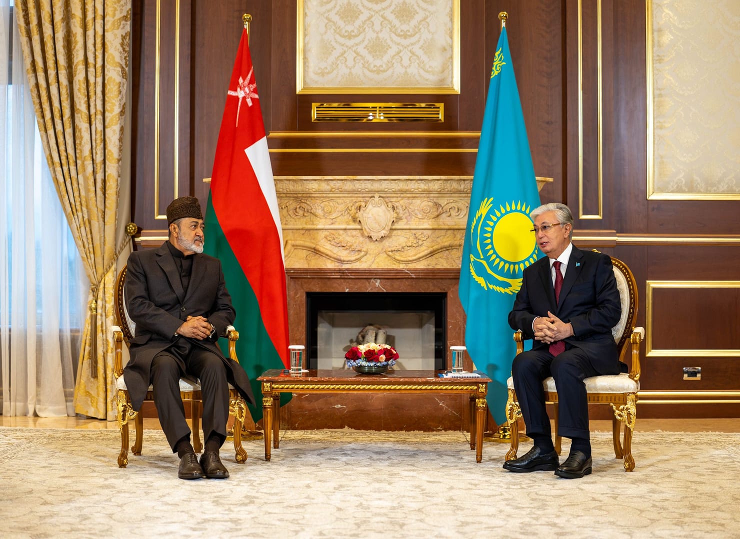Sultan Haitham Visits Kazakhstan