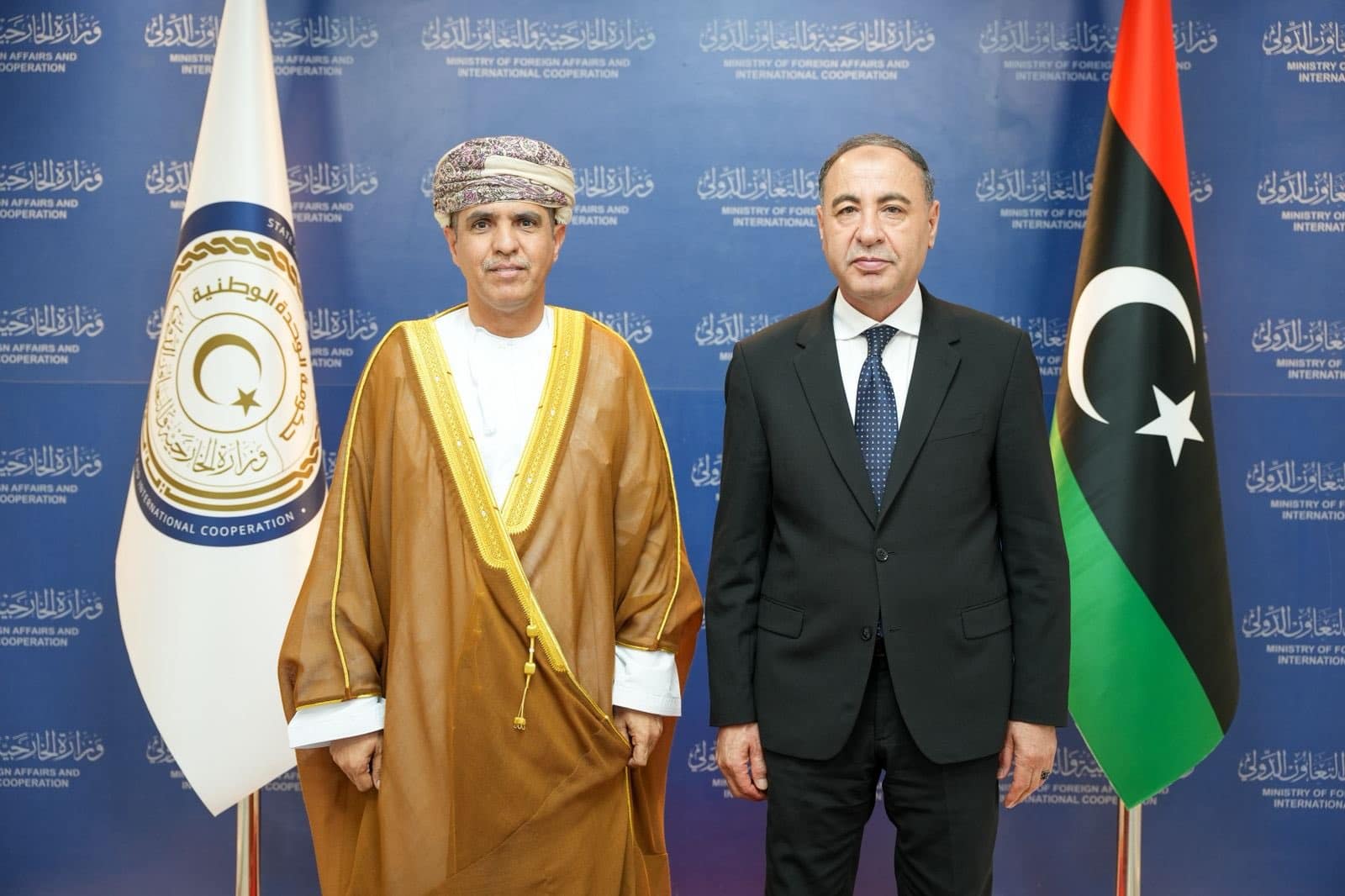 ليبيا: المكلف بتسيير وزارة الخارجية يستقبل سفير سلطنة عمان