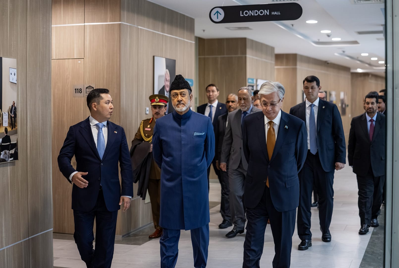 Sultan Haitham Visits AIFC to Discuss Investment Opportunities with Kazakhstan