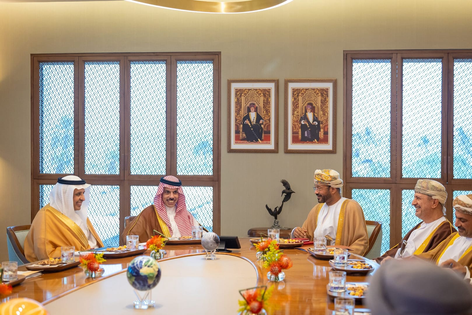 معالي السيد وزير الخارجية يستقبل نظيره السعودي