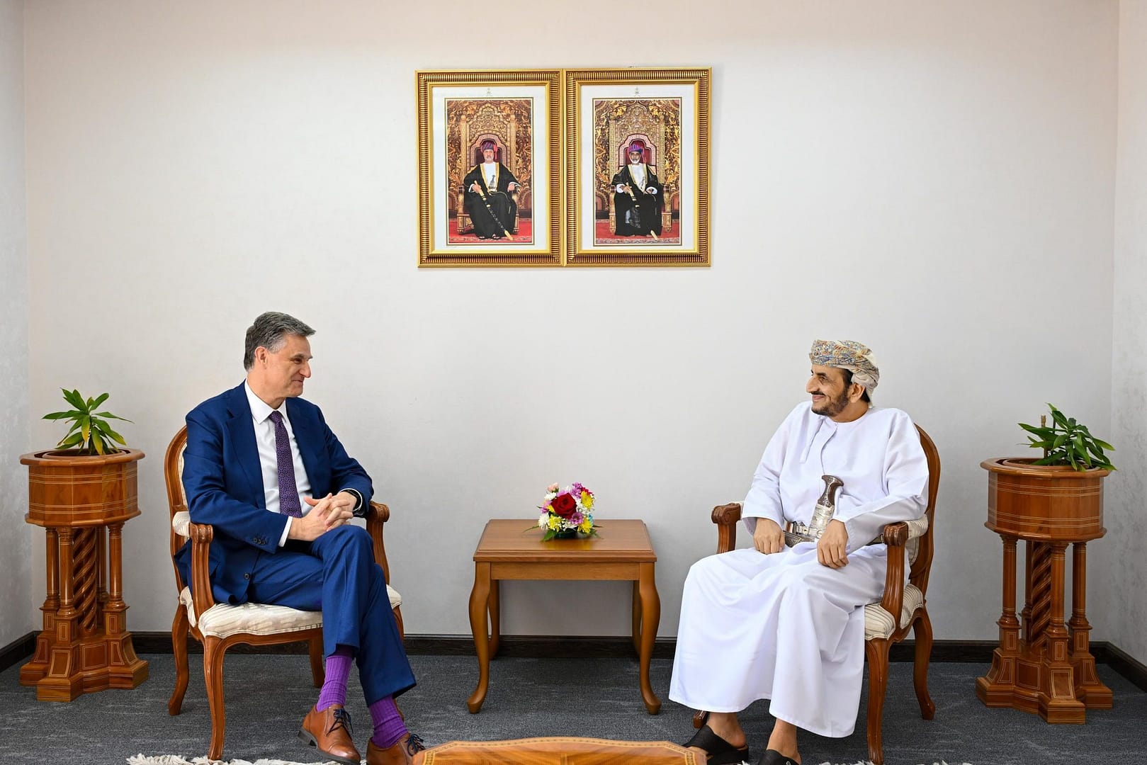 Political undersecertary receives President of the Center for the National Interest