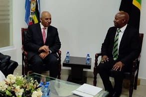 Administrative Undersecretary meeting with Tanzania FM officials