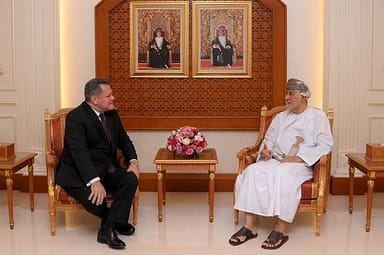 Mr. Shehab receives the Ambassador of the Federal Republic of Brazil