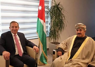 الأردن: سفير سلطنة عمان يلتقي وزير الزراعة