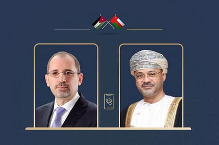 Minister in a phone call with Jordanian Deputy Prime Minister