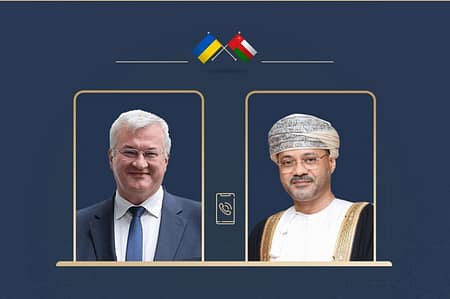 Minister receives phone call from Ukrainian Foreign Minister