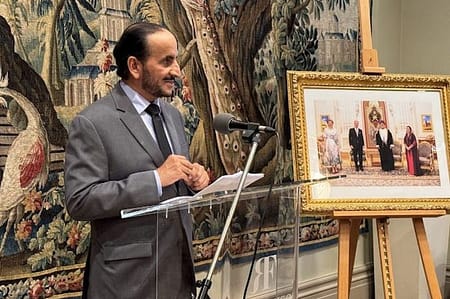 The Embassy of the Sultanate of Oman in Belgium launches the “Diplomatic World” magazine