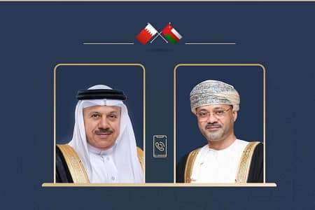 Minister holds Phone Call with Bahraini Foreign Minister