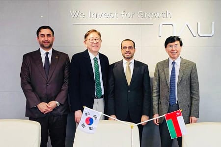 كوريا الجنوبية: السفير يجتمع مع الرئيس التنفيذي لشركة NAU IB لتعزيز التعاون