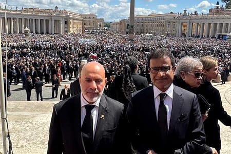 Rome: Oman attends Pope's funeral