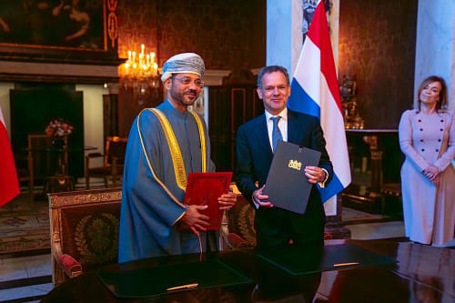 Oman and the Netherlands sign declaration