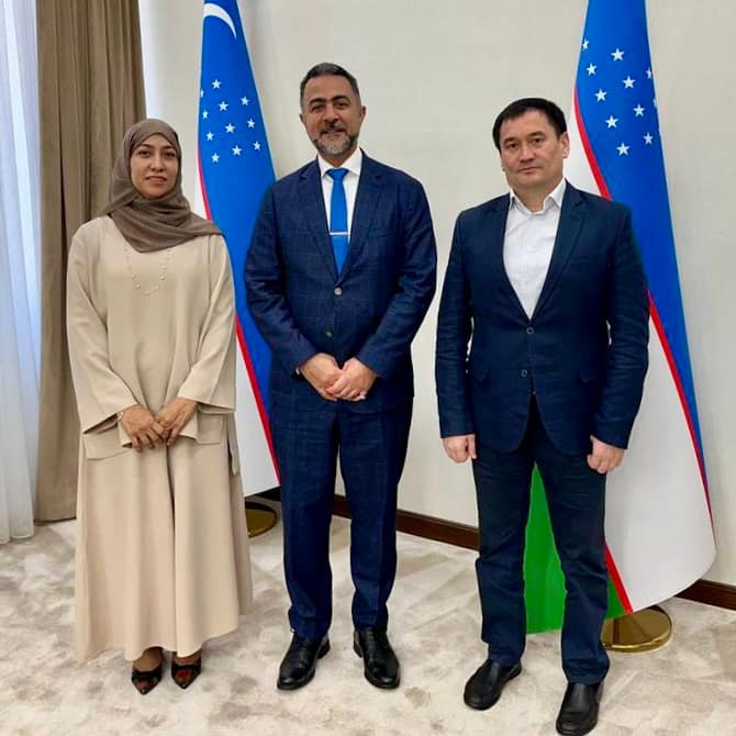 OIA meeting with Uzbek Transport Minister