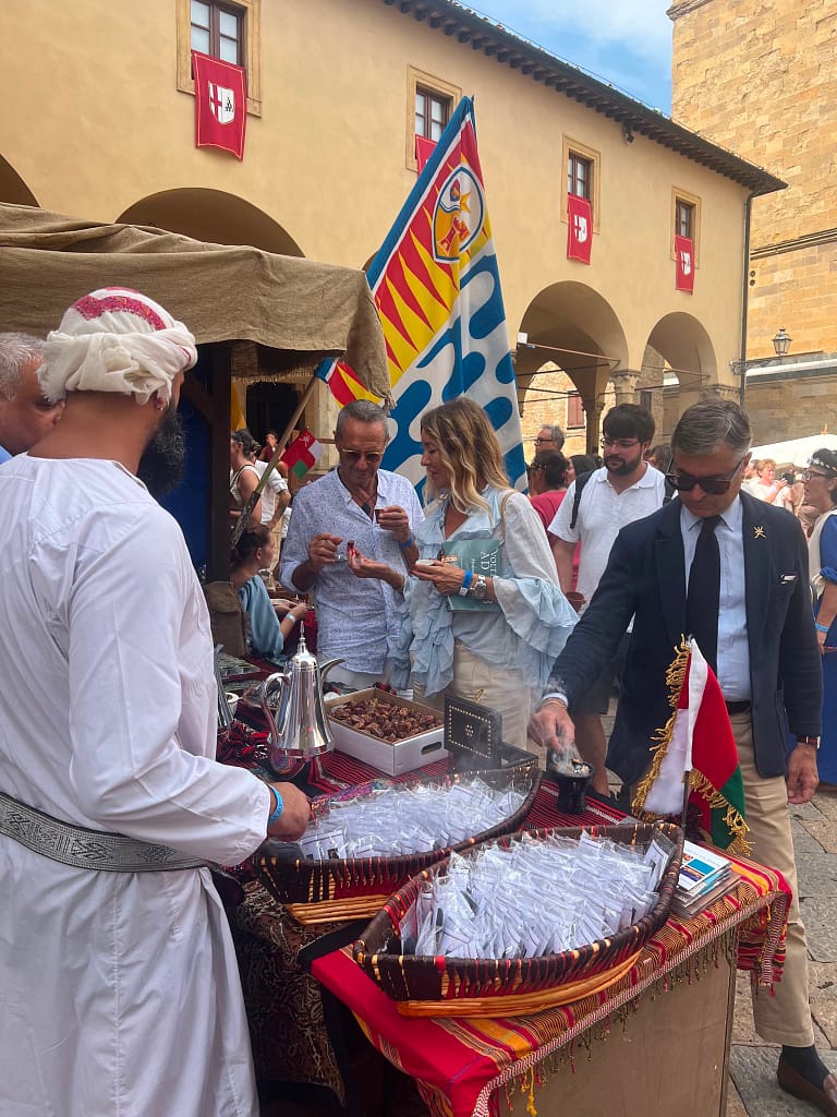Italy: Embassy at historic culture festival