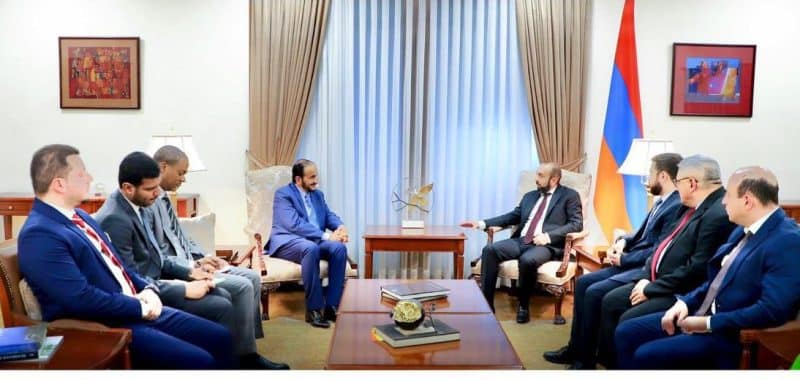 Political Undersecretary meets Armenian Foreign Minister