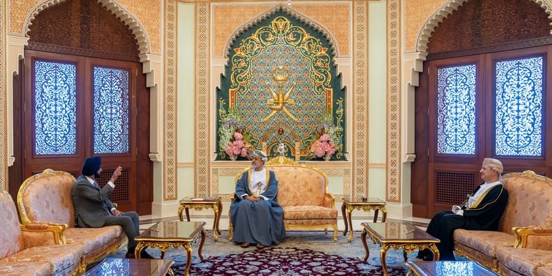 His Majesty receives World Bank President