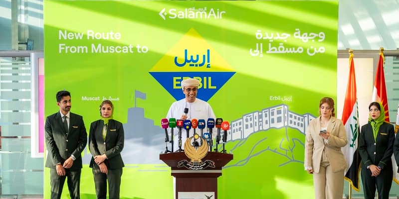 SalamAir first direct flight to Iraqi city of Erbil