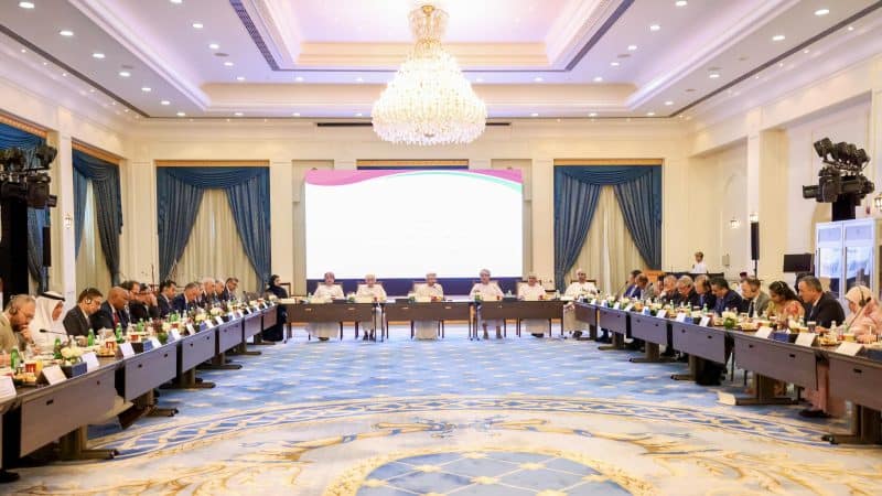 معالي وزير الخارجية في الاجتماع السنوي مع أصحاب السعادة السفراء ورؤساء البعثات الدبلوماسية والمنظمات الدولية لدى سلطنة عُمان