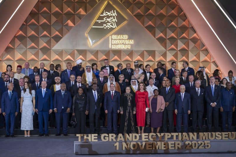 نيابةً عن جلالة السلطان المعظم.. سمو السّيد ذي يزن يشارك في افتتاح المتحف المصري الكبير بالقاهرة